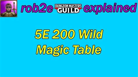 Immerse Yourself in the Intricacies of the 10000 Magic Table